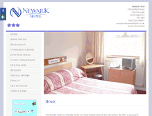 Tablet Screenshot of newarkhotelpeterborough.co.uk